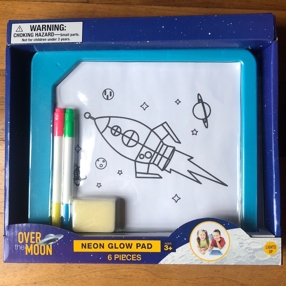 Neon Glow Pad- 6 pieces